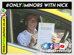 Passed with think driving school in July 2019 and left this 5 star review