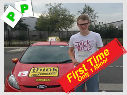 nathen from farnham passed first time with stuart webb