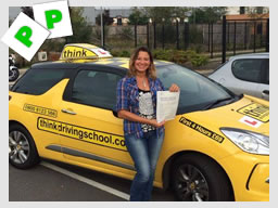 WELL DONE to Sandra from Blackwater who passed today after lessons with @timpricebowen at www.thinkdrivingschool.co.uk