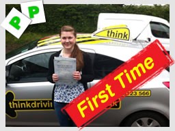 faye from liphook passed with ian weir @ think drivnig school
