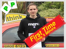 matt passed after driving lessons in farnborough with aaron gee