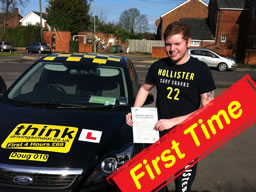 craig from bordon passed first time with doug edwards after 10 hours of drivng lessons