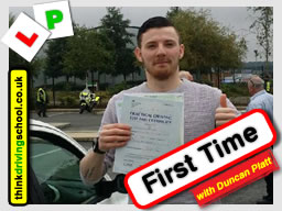 Passed with think driving school in September 2016