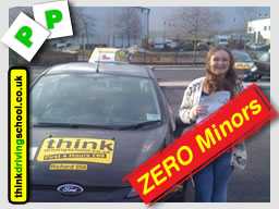 Matt from Alton passed with think driving school with ZERO minors 
