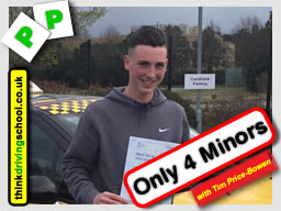 Passed with think driving school in April 2016
