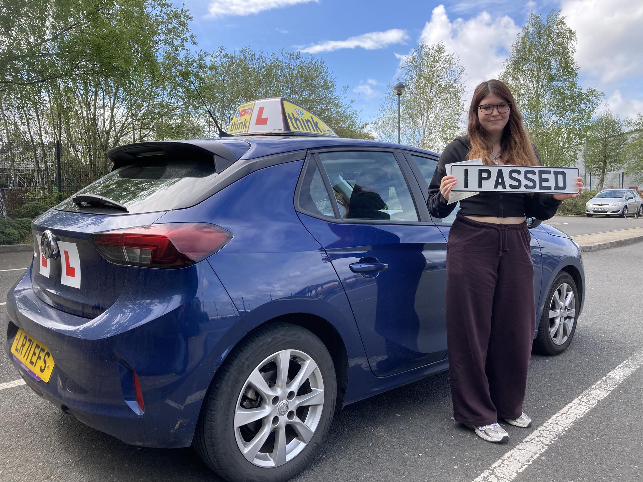 Passed with think driving school April 2026 and left this 5 star review
