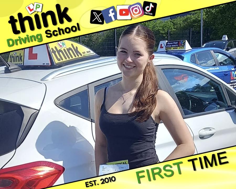 Passed with think driving school April 2026 and left this 5 star review
