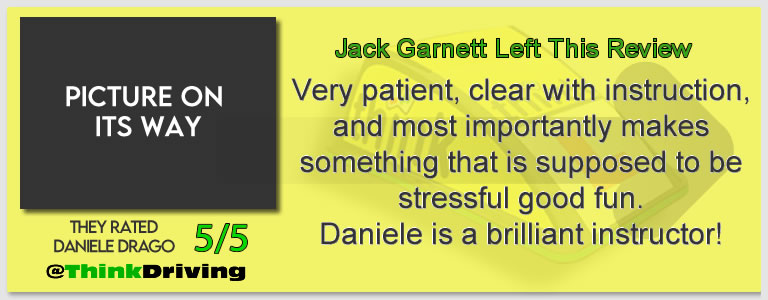Passed with think driving school June 2026 and left this 5 star review