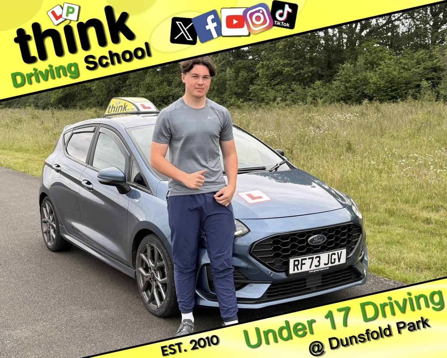 Passed with think driving school June 2026 and left this 5 star review