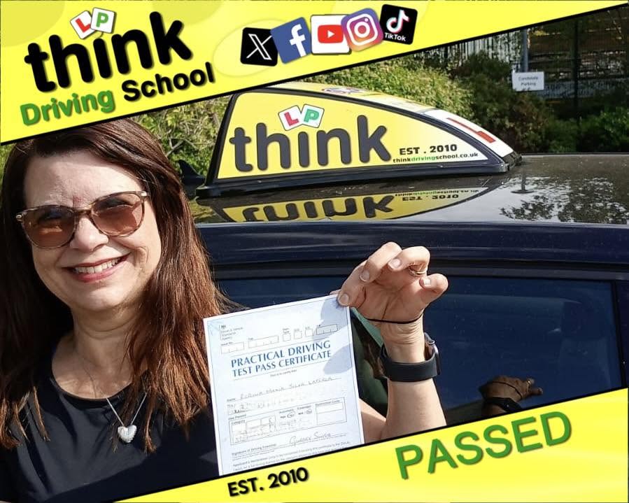 Passed with think driving school MAYl 2026 and left this 5 star review