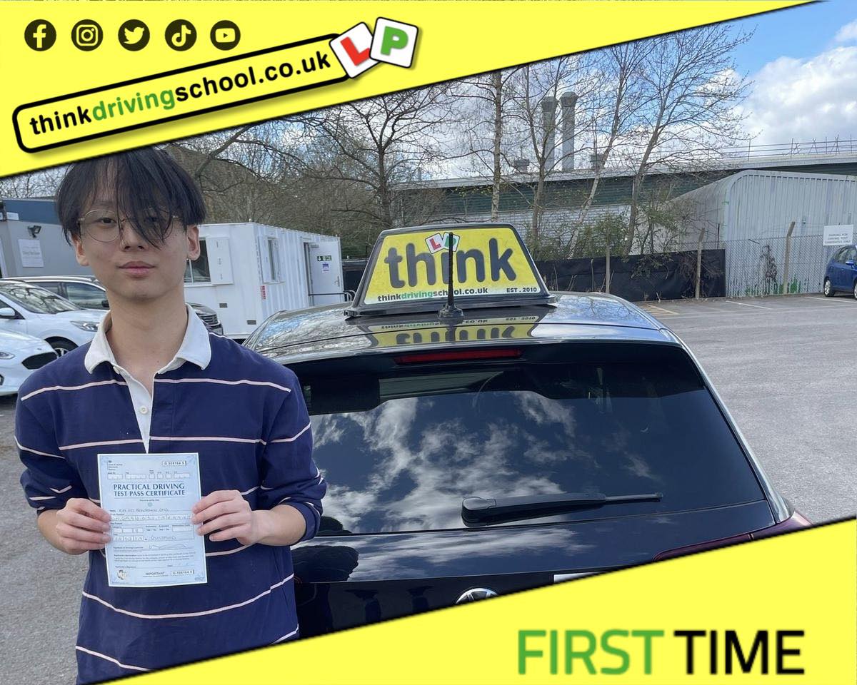 Passed with think driving school March 2025 and left this 5 star review