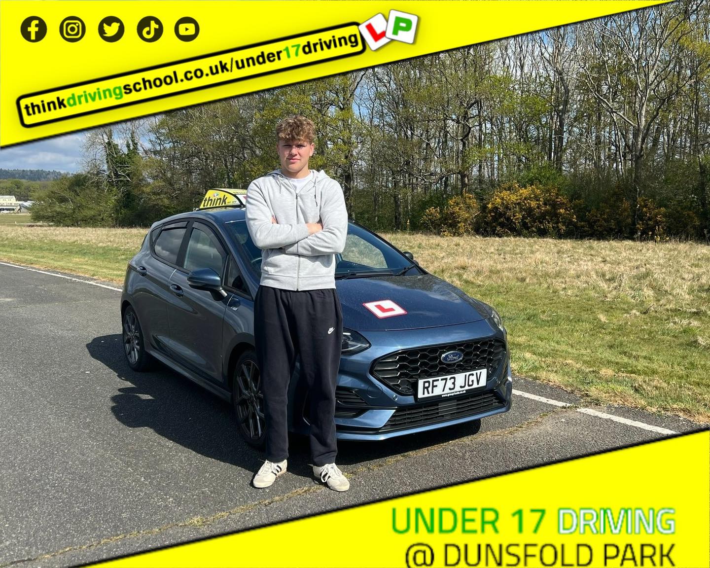 Passed with think driving school March 2025 and left this 5 star review