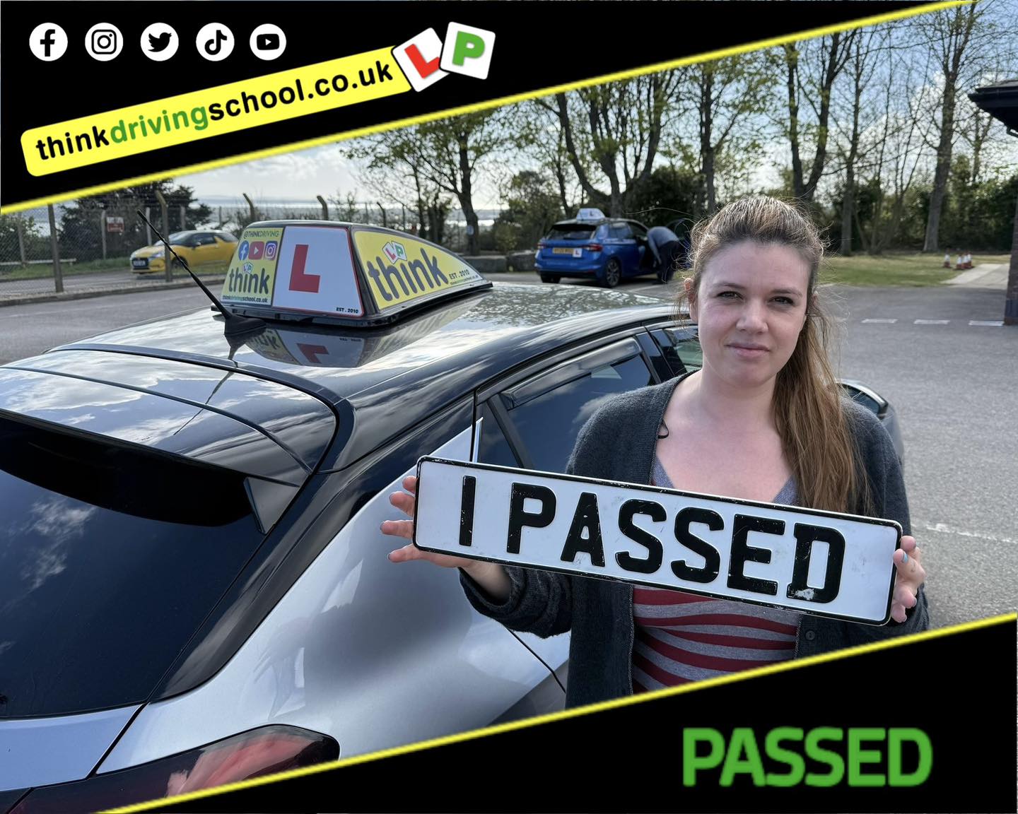 Passed with think driving school March 2025 and left this 5 star review