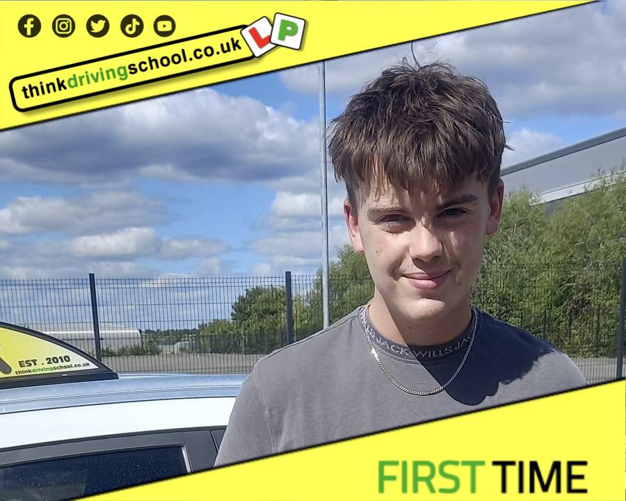 Passed with think driving school August 2025 and left this 5 star review