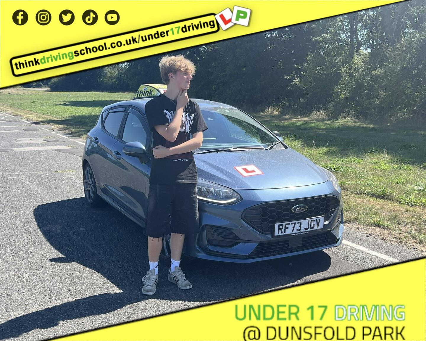 Passed with think driving school August 2025 and left this 5 star review