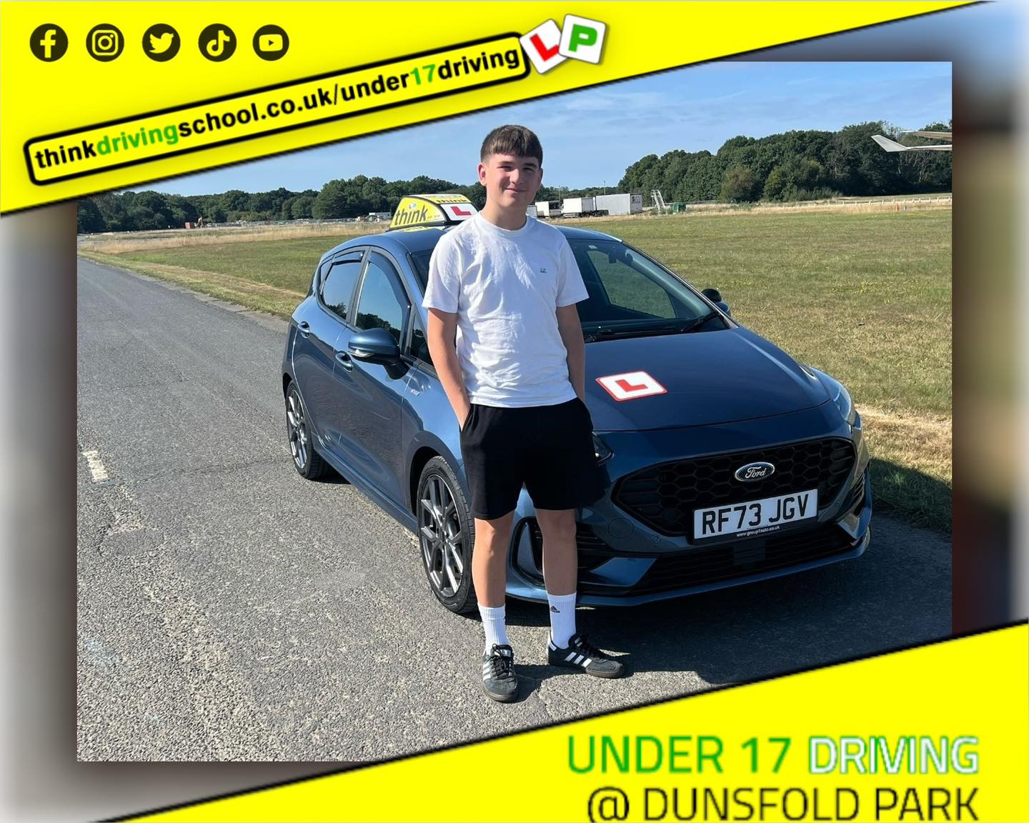 Passed with think driving school August 2025 and left this 5 star review