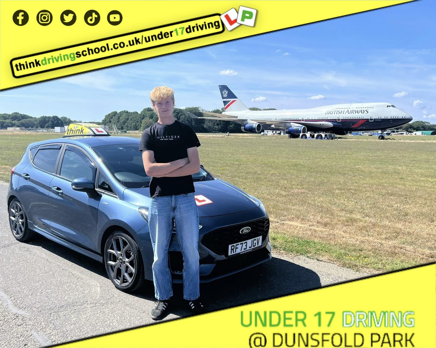 Passed with think driving school August 2025 and left this 5 star review