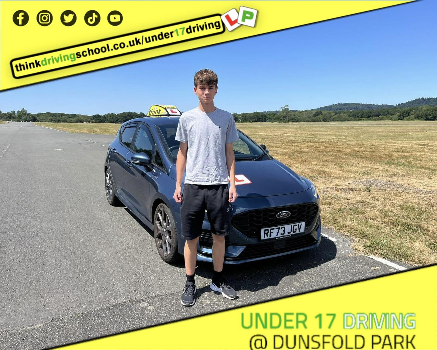 Passed with think driving school June 2025 and left this 5 star review