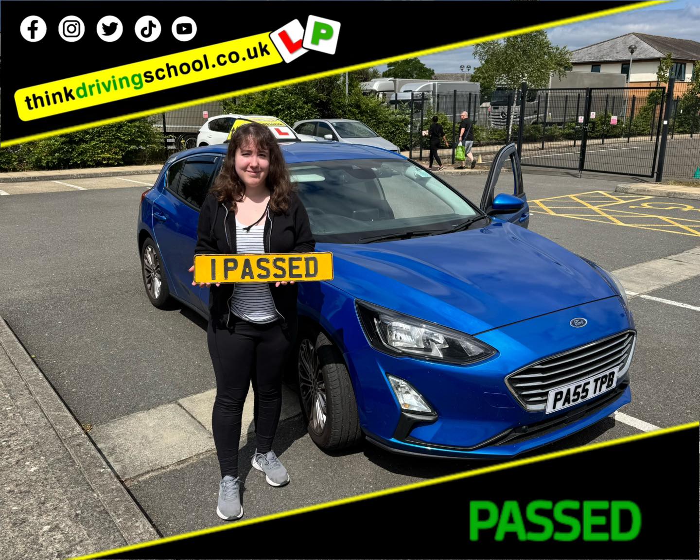 Passed with think driving school June 2025 and left this 5 star review