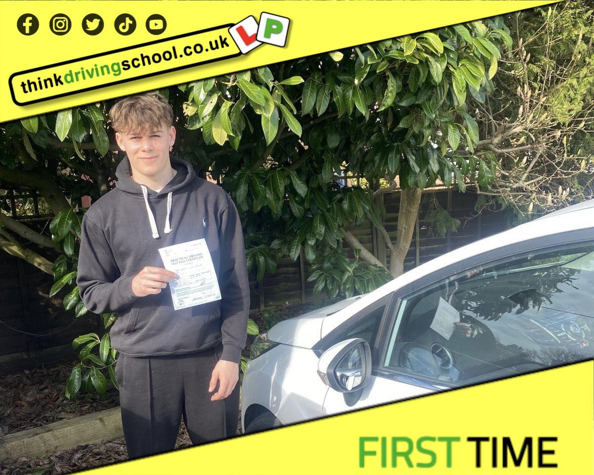 Passed with think driving school March 2025 and left this 5 star review