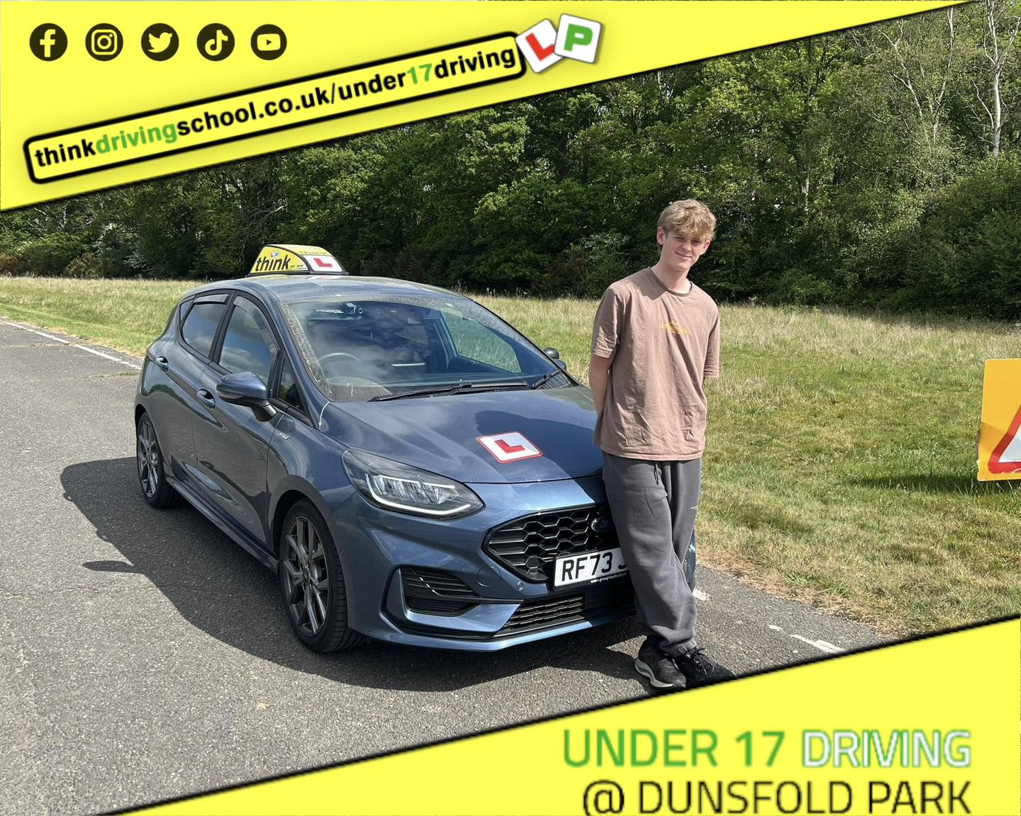 Passed with think driving school March 2025 and left this 5 star review