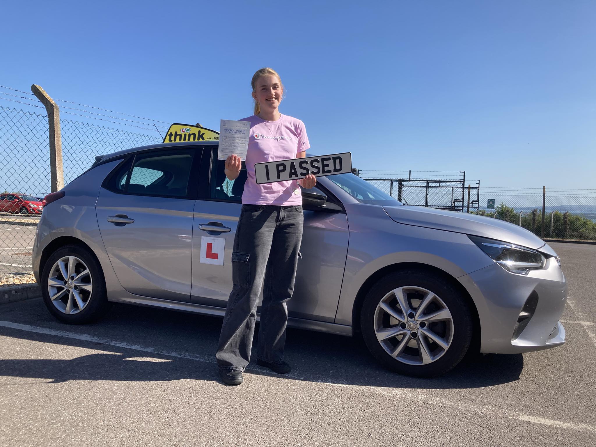 Passed with think driving school March 2025 and left this 5 star review