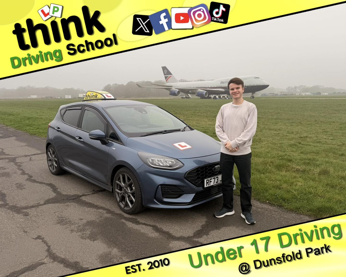 Passed with think driving school March 2026 and left this 5 star review