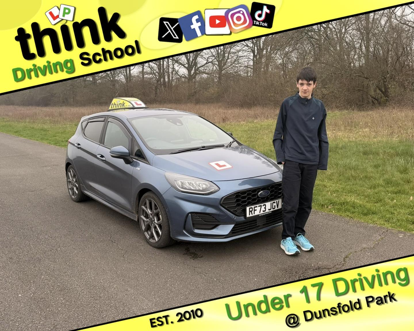 Passed with think driving school March 2026 and left this 5 star review