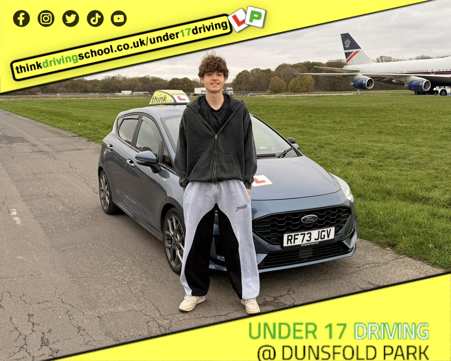 Passed with think driving school November 2025 and left this 5 star review