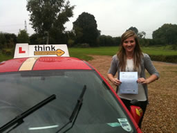 rachel petersfield  happy with think driving school