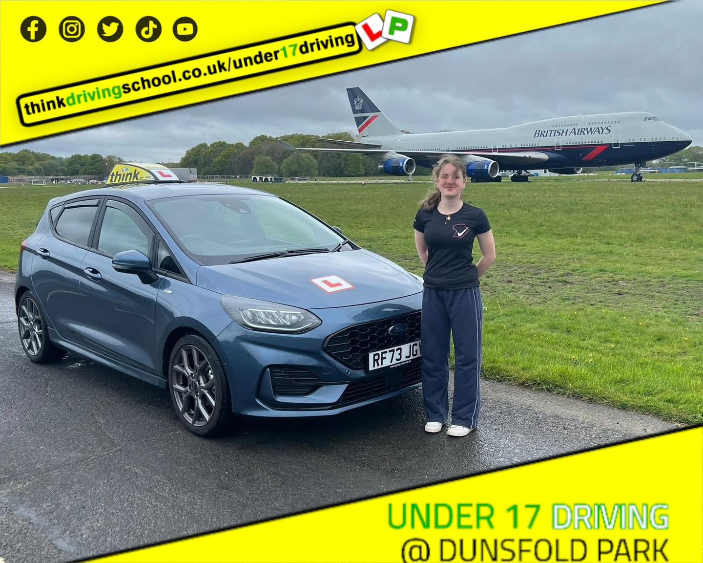 Passed with think driving school APRIL 2024 and left this 5 star review