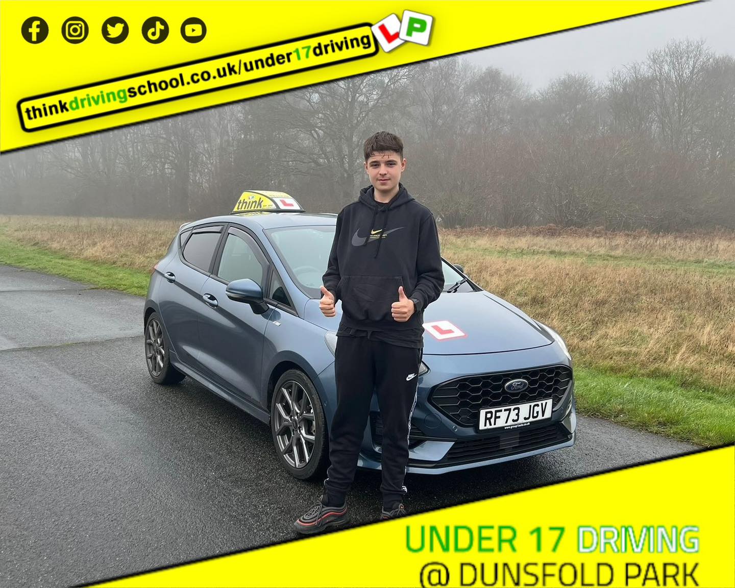 Passed with think driving school DECEMBER 2024 and left this 5 star review