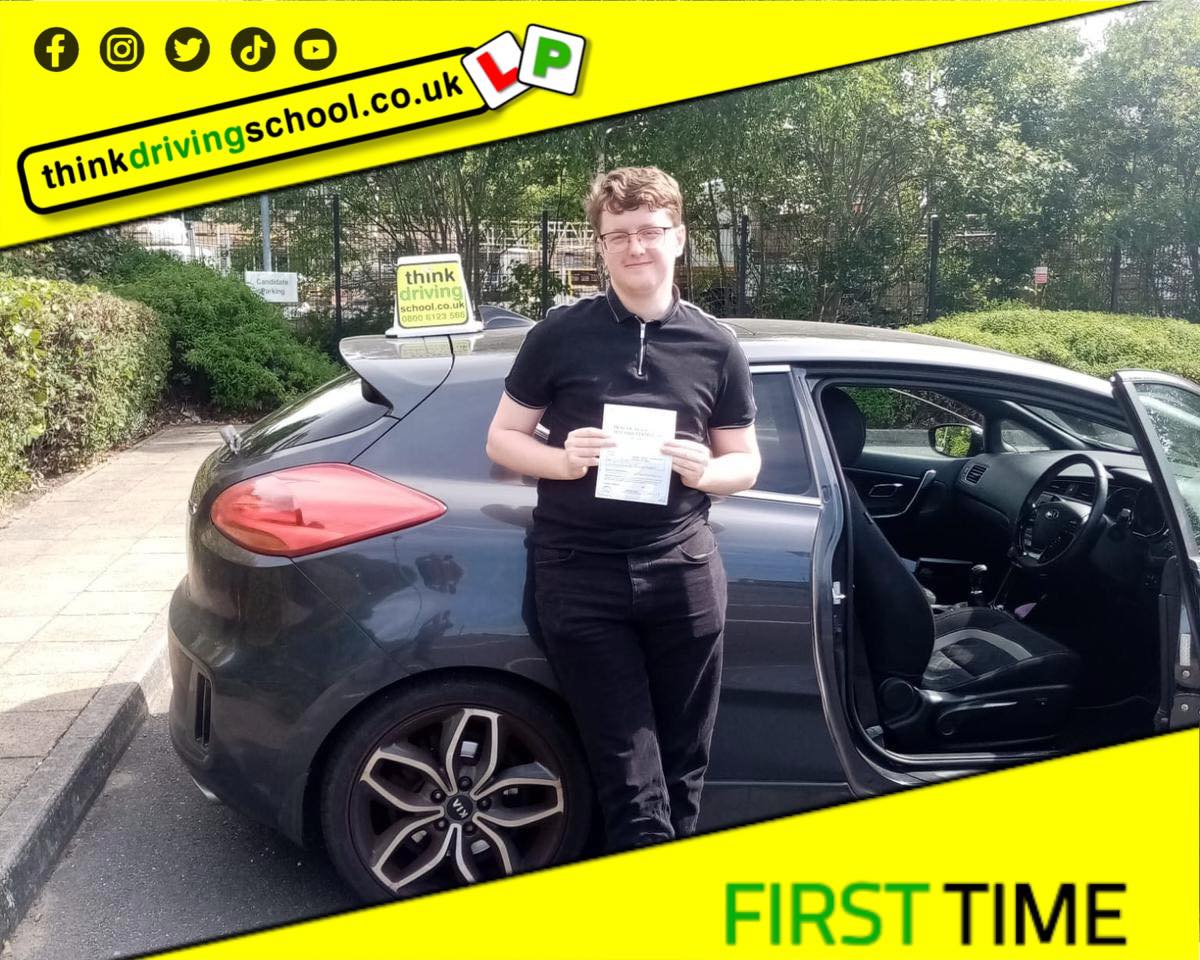Passed with think driving school JUNE 2024 and left this 5 star review