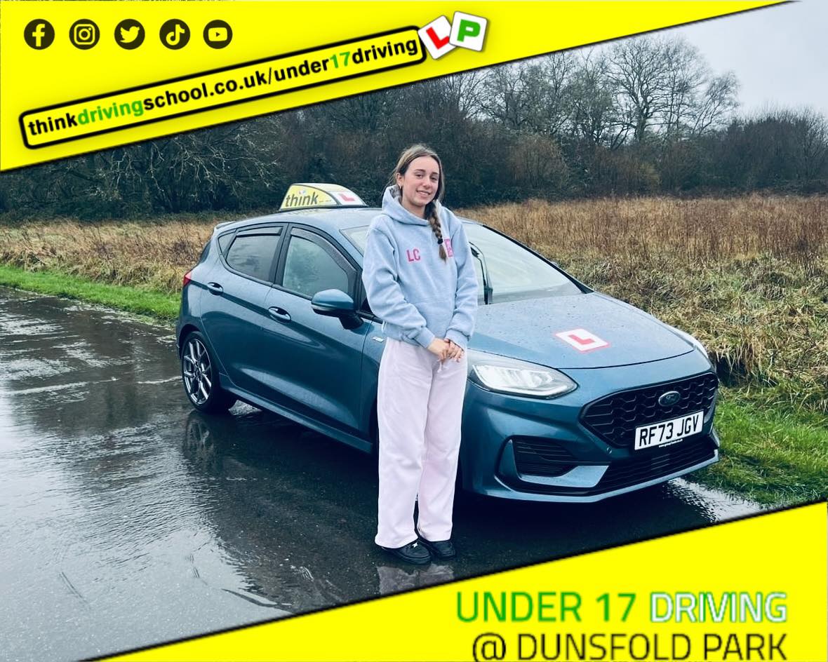 Passed with think driving school January  2024 and left this 5 star review