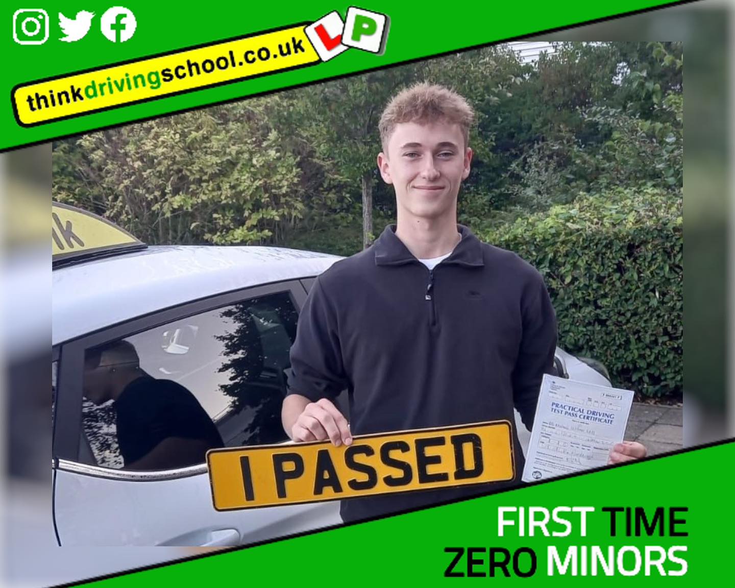 Monika passed with Alaan Bushell Owlsmore driving school in October 2023