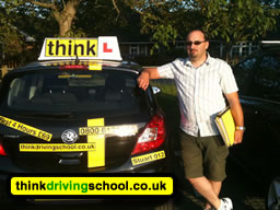 Ross Dunton from think driving school Guildford 1 Kempton Court, Farnborough, GU14 0DT