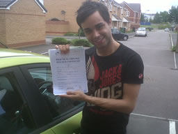 Jack guildford happy with think driving school