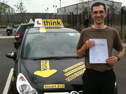 Jack guildford happy with think driving school