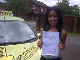 Jack guildford happy with think driving school