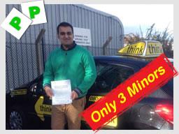 ben from frimley passed with think driving school tim price-bowen