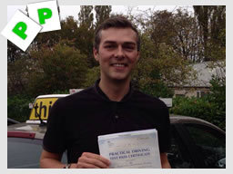 jonathan from High wycombe passed with adam iliffe driving instructor