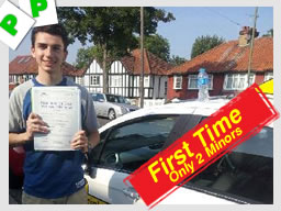 guildford driving school passed first time 