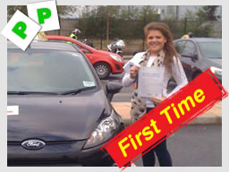 libby from Slough passed after driving lessons in slough with nasreen raja