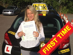 Jessica bracknell happy driving school lesson learner