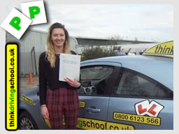 passed with think driving school bracknell