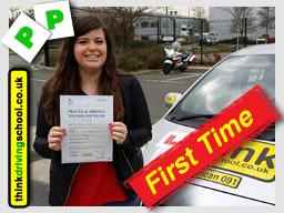passed with think driving school Automatic lessons in Slough