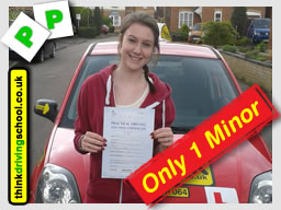 passed with think driving school Automatic lessons in Slough