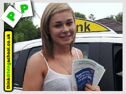 passed with think driving school lessons