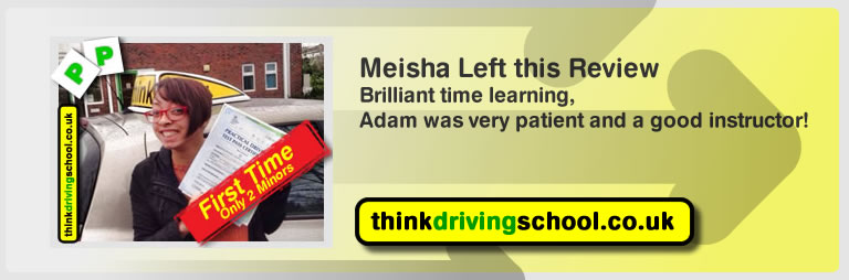 meisha left this awseome review of high wycobe driving instructor adam iliffe