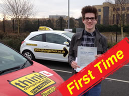 jak from aldershot passed firs time after drivng lessons with stuart webb adi